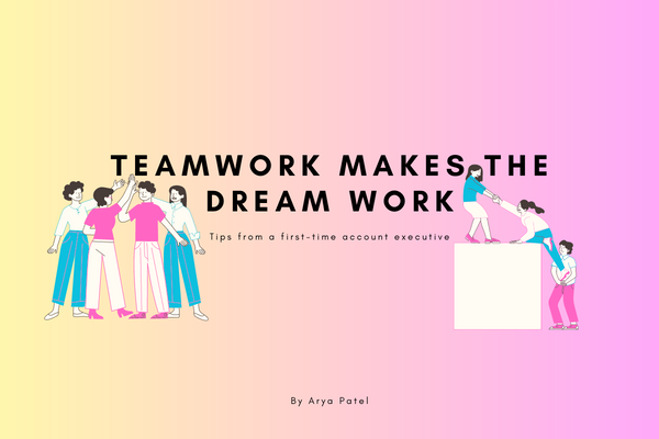 Teamwork makes the dream work graphic